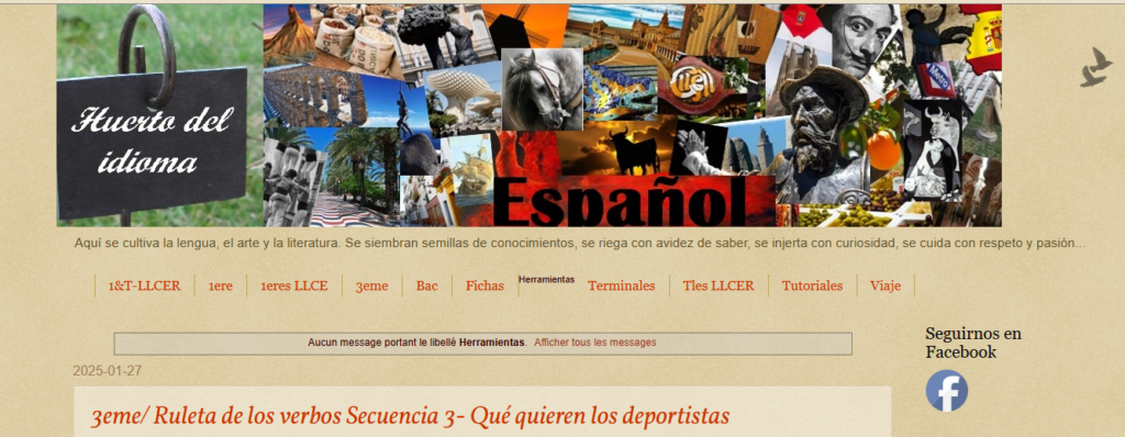 el huerto del idioma